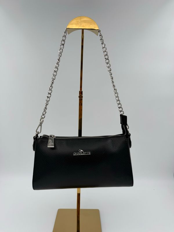 Purpurea 0039 Mini Bag uit kalfsleder- Zwart