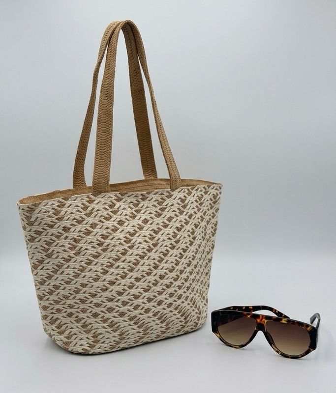 Summer Set Sand Beach Bag &amp; Statement Sunnies