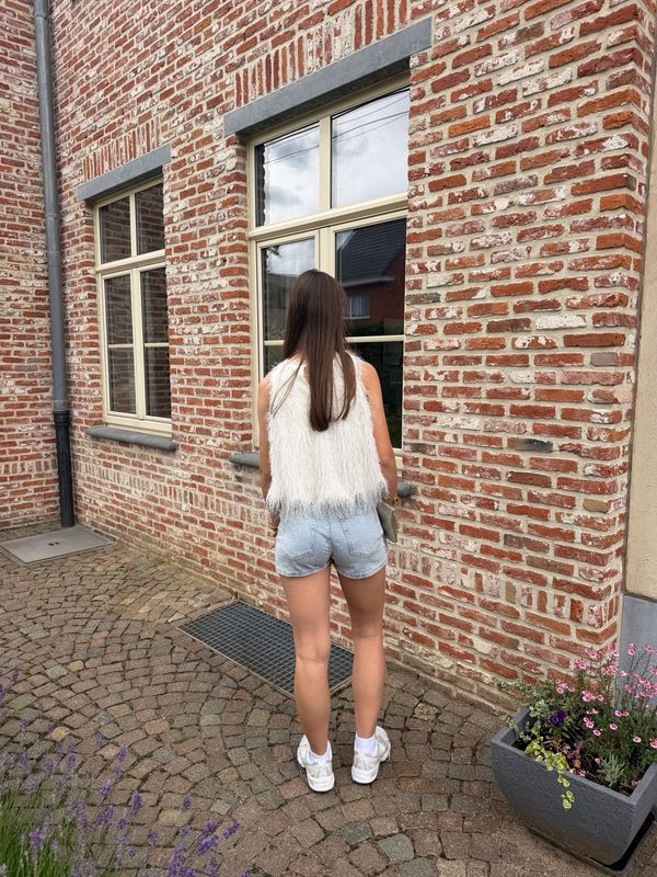 Jeans Skort Glitter