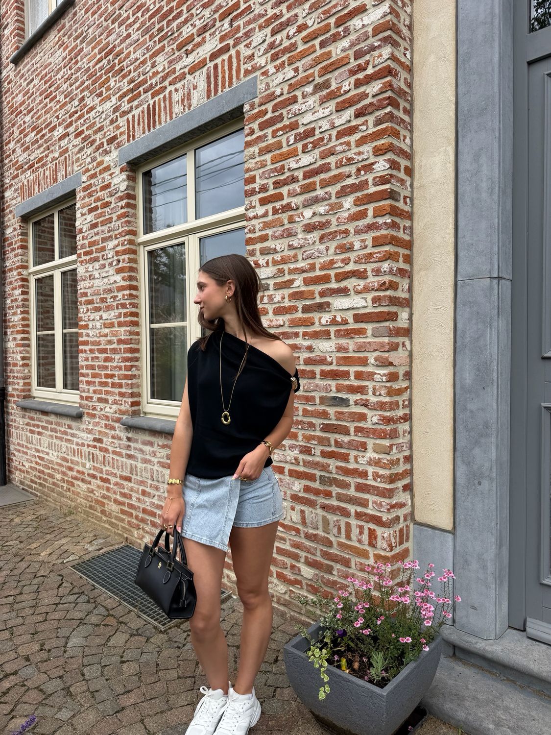 Casual Chic Top Zwart