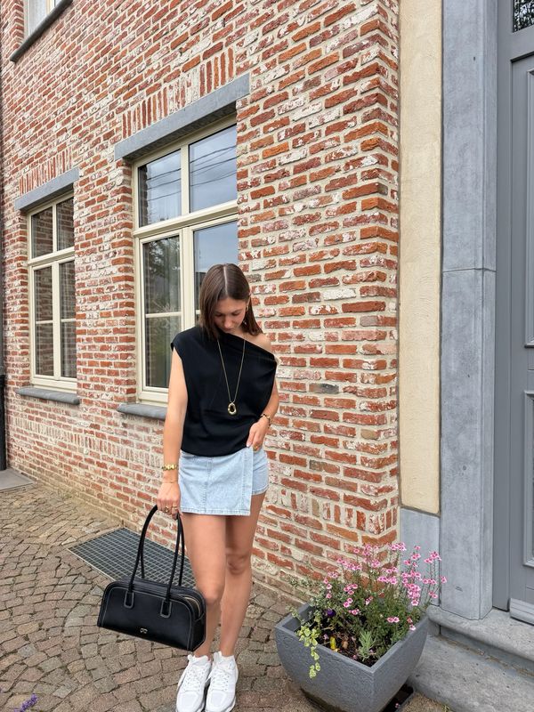 Casual Chic Top Zwart