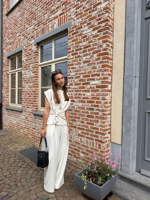 Cecila Top Ecru