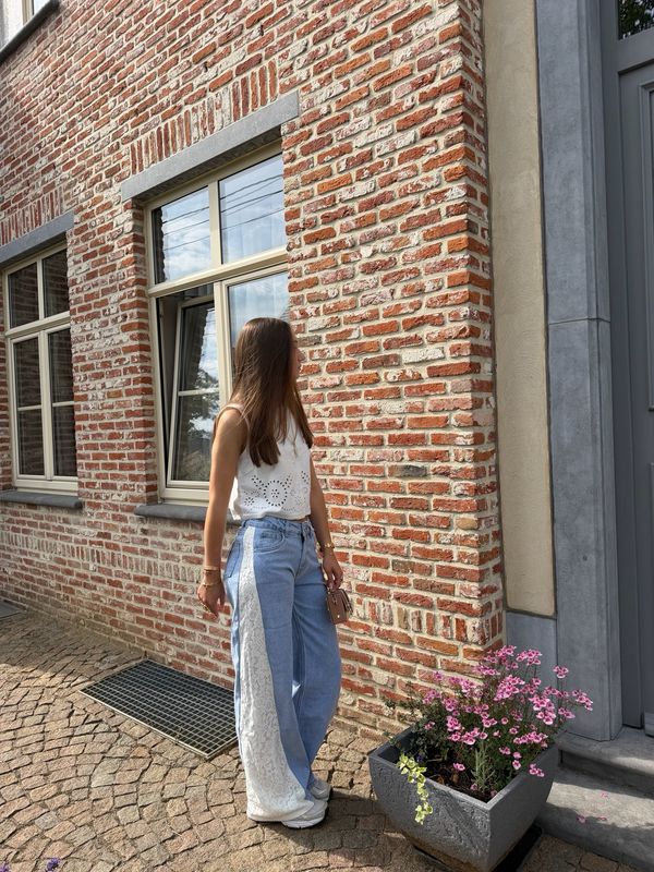 Lace Jeans