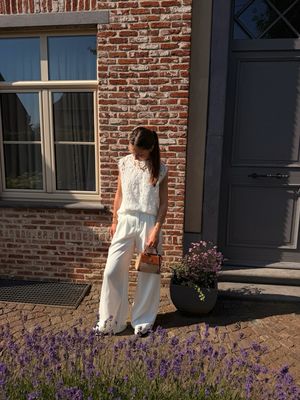Classic White Pantalon