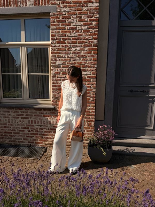 Classic White Pantalon