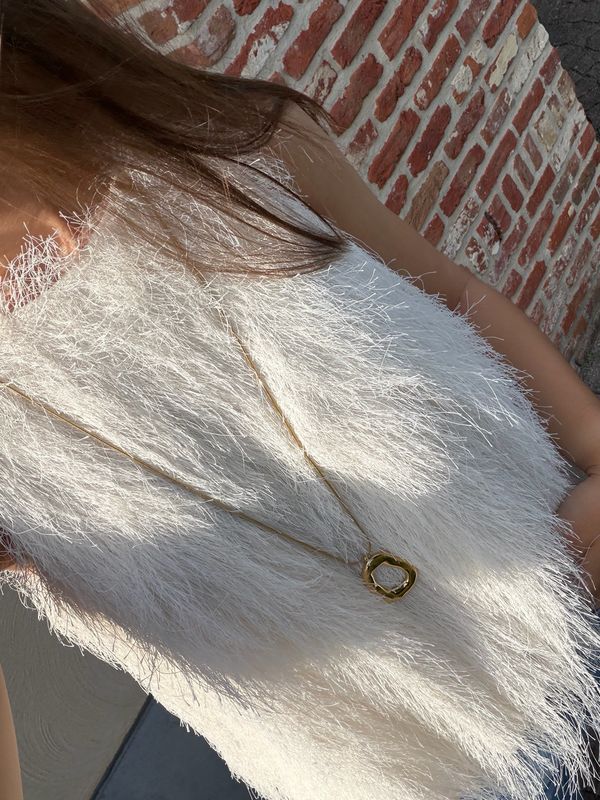 Open Oval Ketting Lang