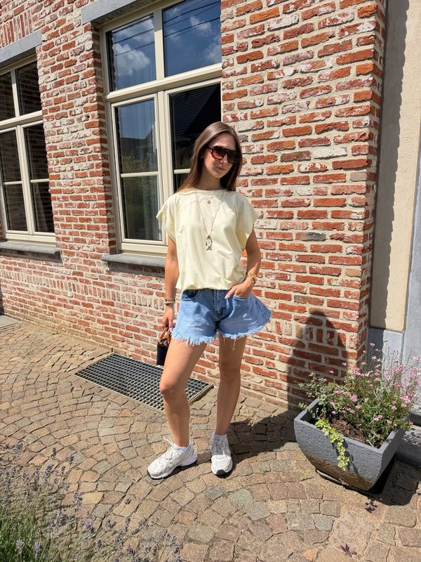 Daily Tee Butter Yellow