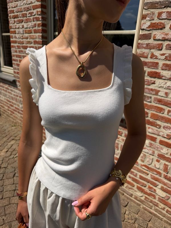 Ruffle Tank Top