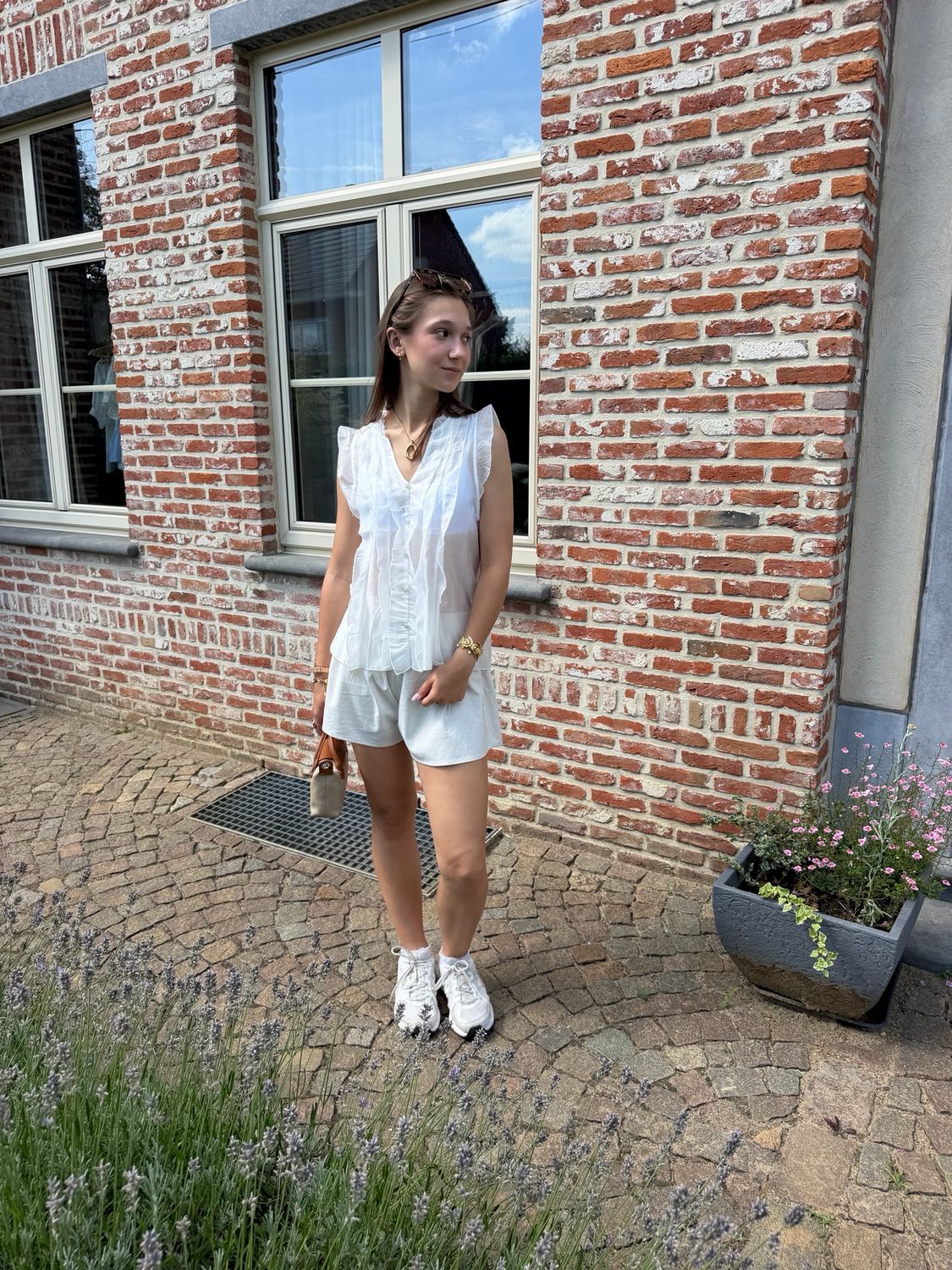 Lucie Blouse Wit