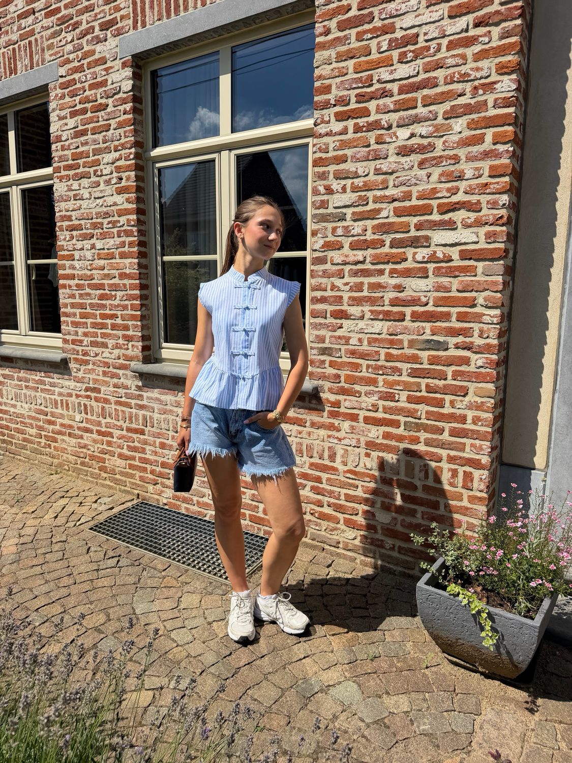 Striped Blouse Blauw &amp; Wit