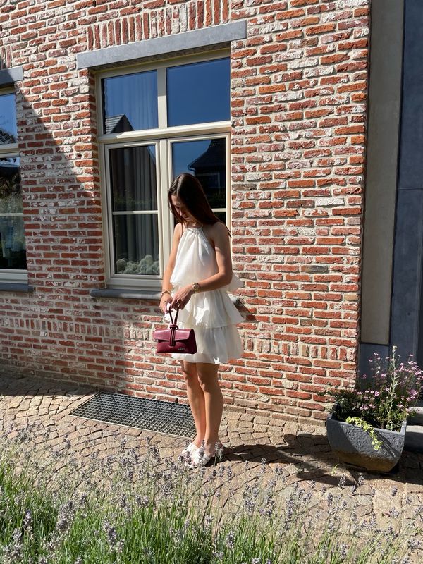Cleo Dress Ecru