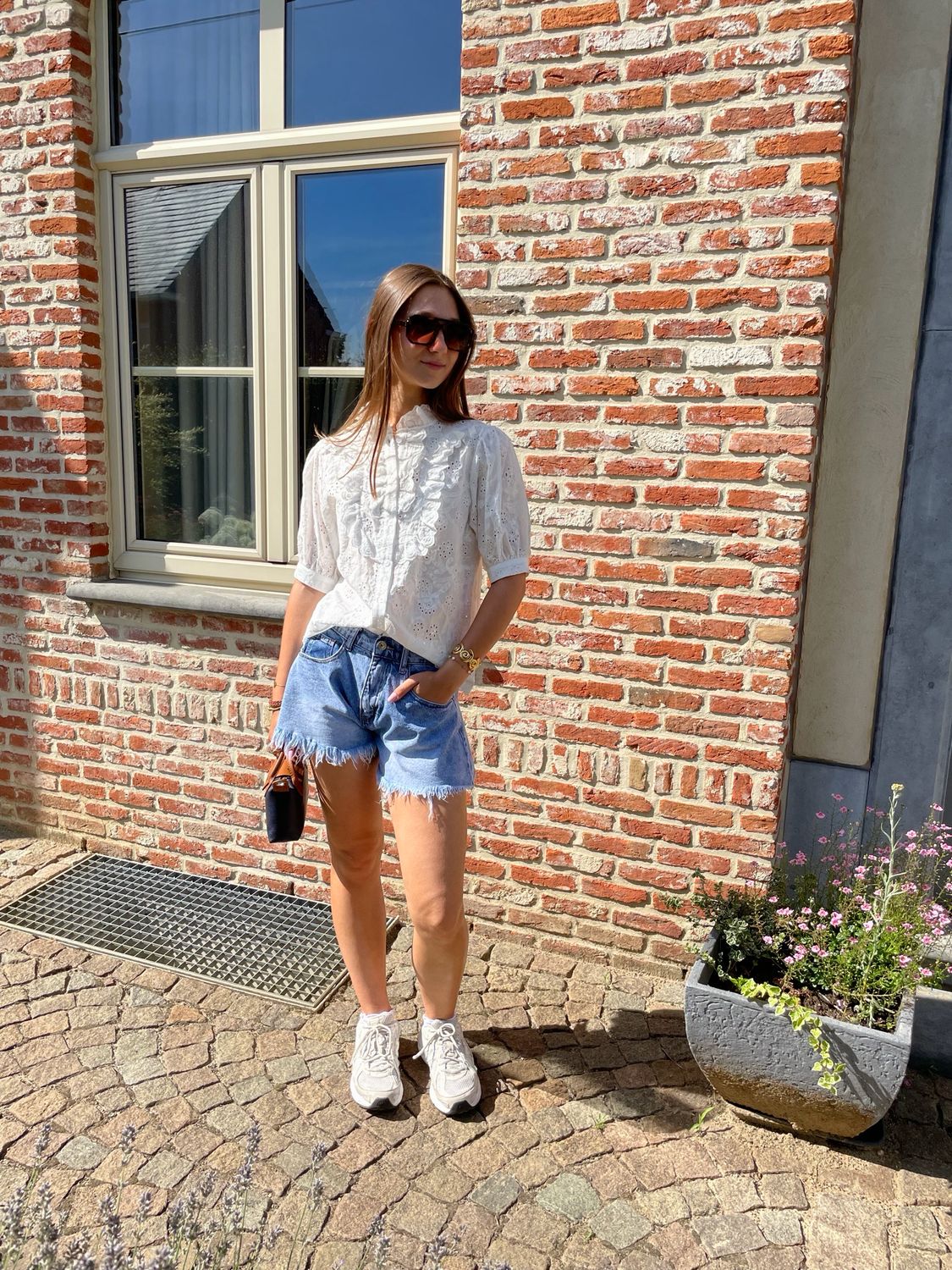 Flowery Blouse Wit