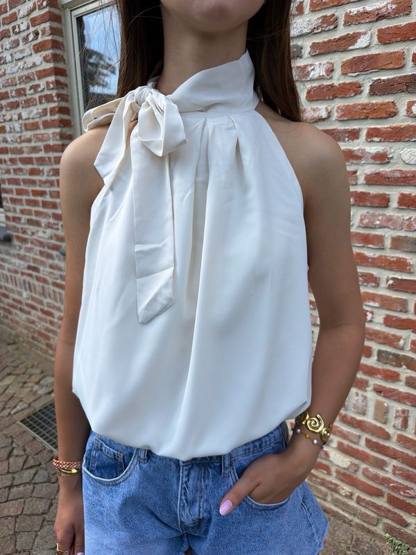 Flore Top Ecru