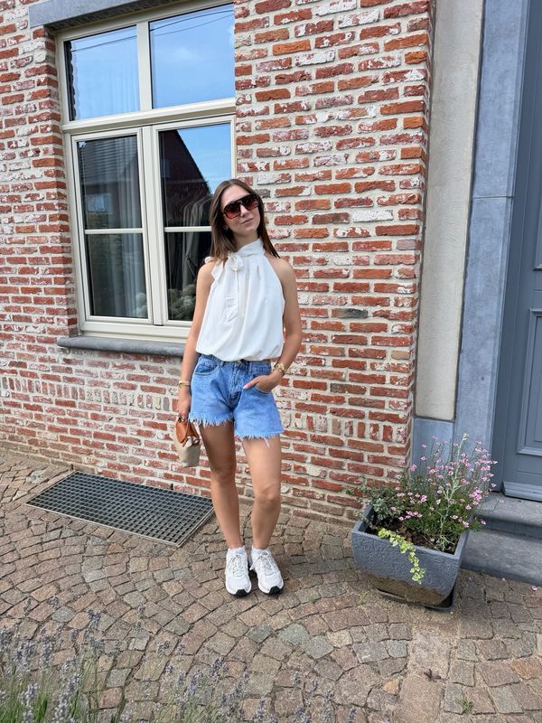 Flore Top Ecru