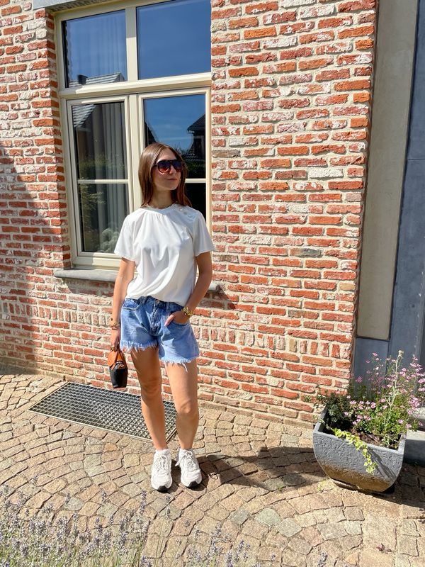Clasic Chic Tee Wit
