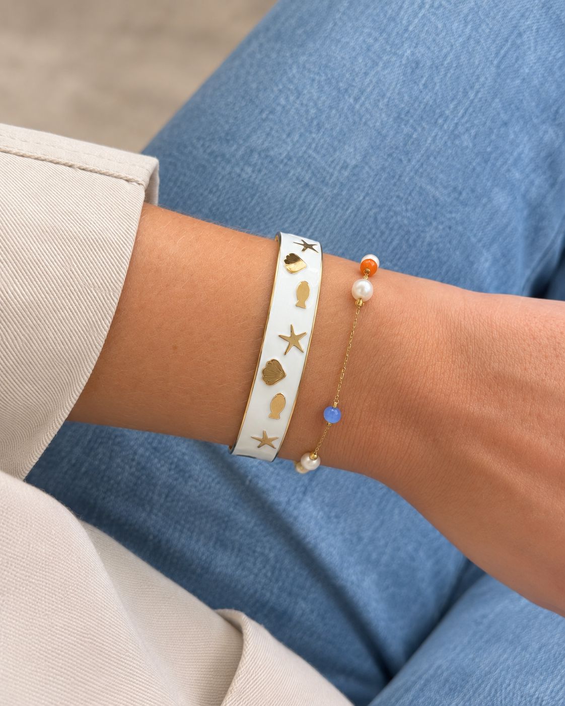 Sea Bangle Gold