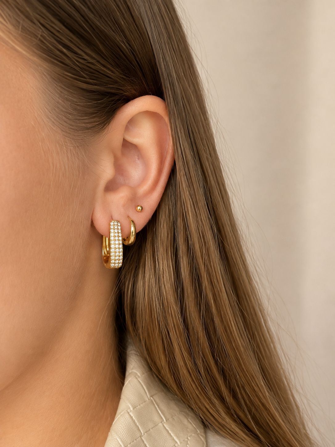 Lumière Blink Earings Gold