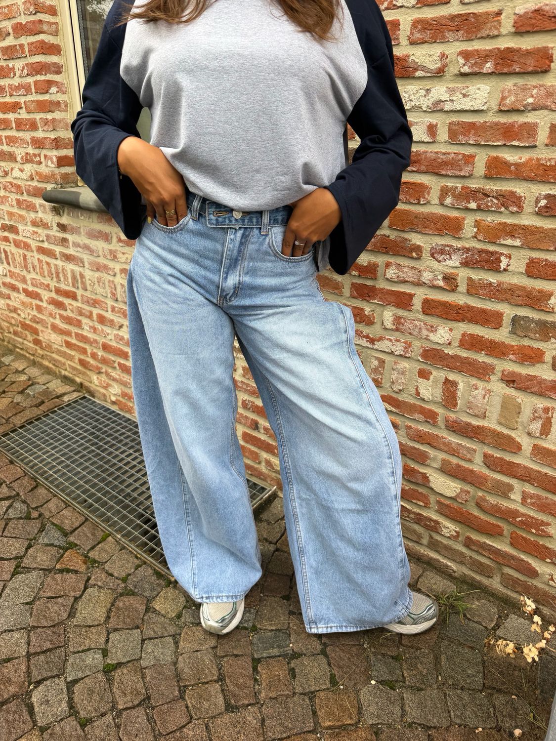 Statement Wide Leg Jeans