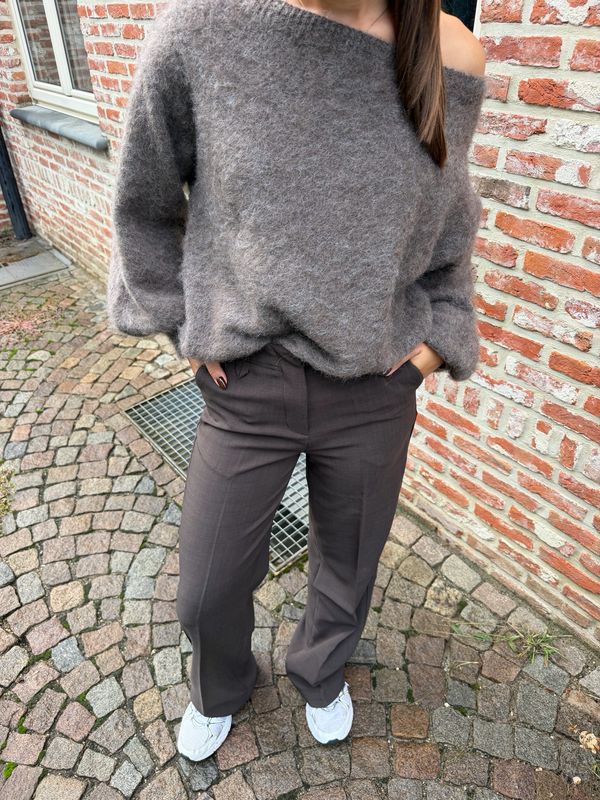 Classic Brown Pantalon