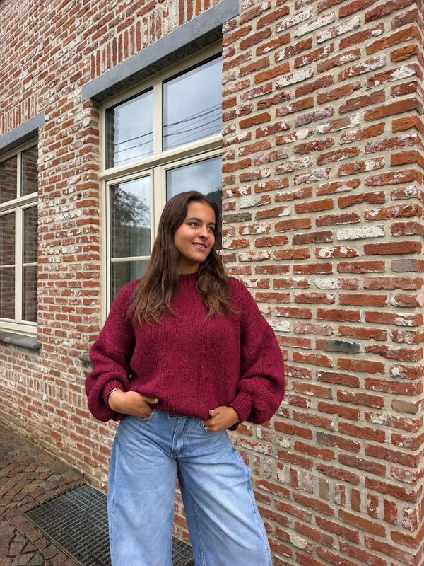 Lou Sweater Bordeaux