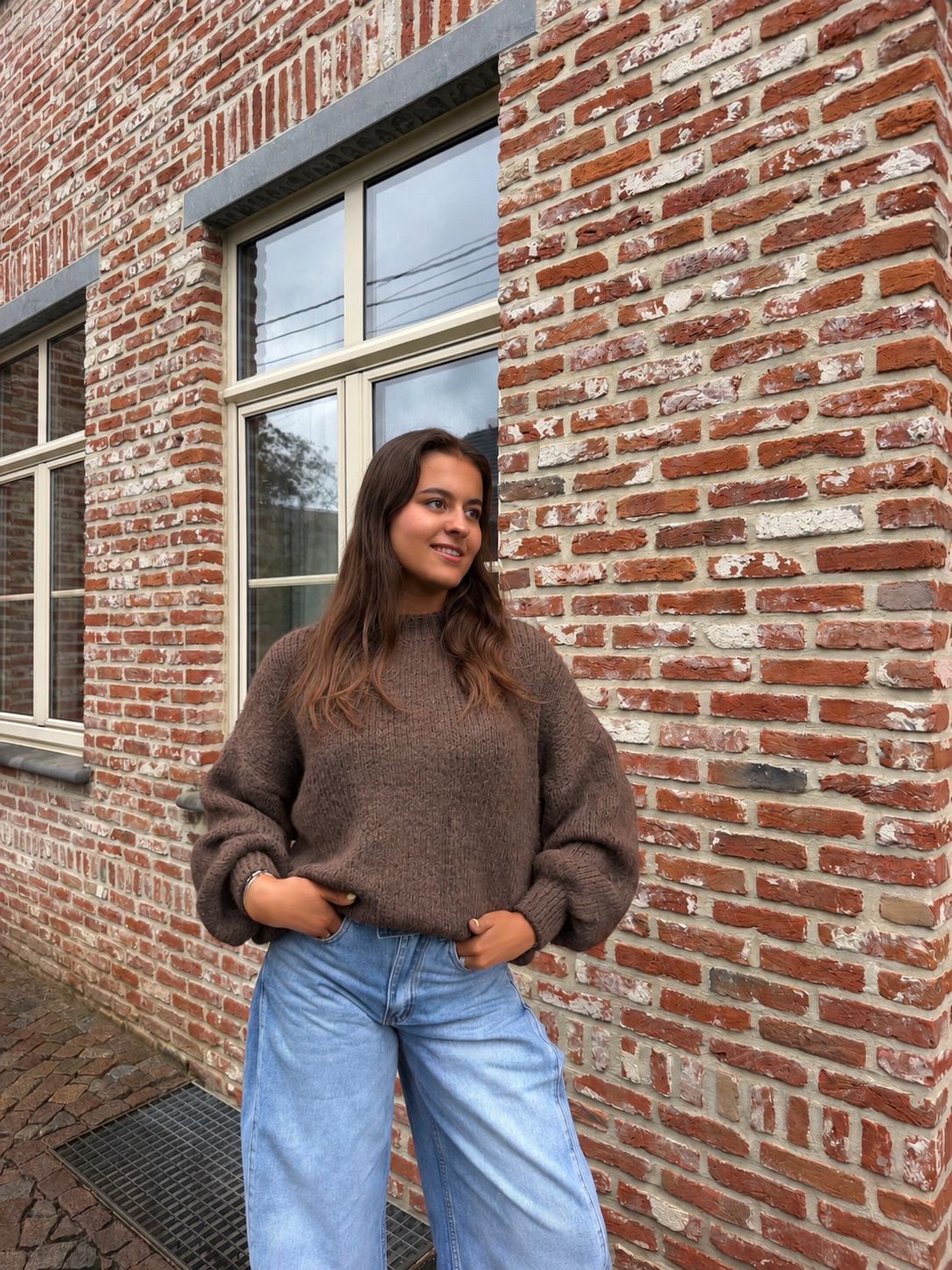 Lou Sweater Light Brown