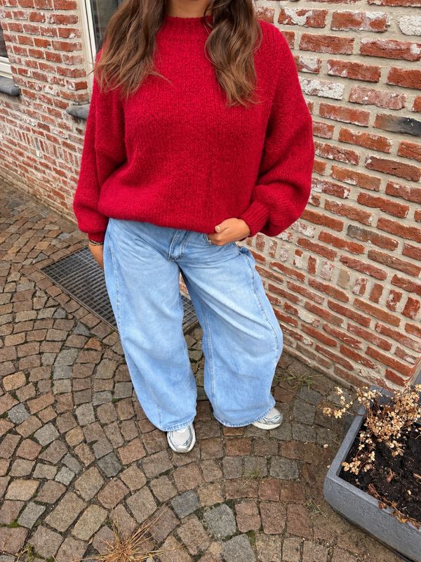Lou Sweater Red