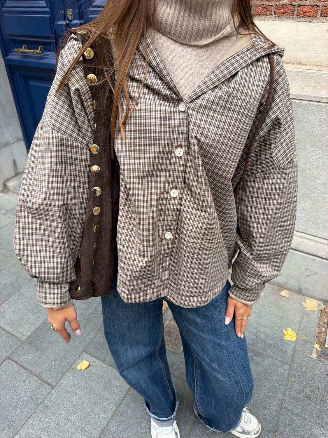 Checkered Light Jacked Brown x Taupe