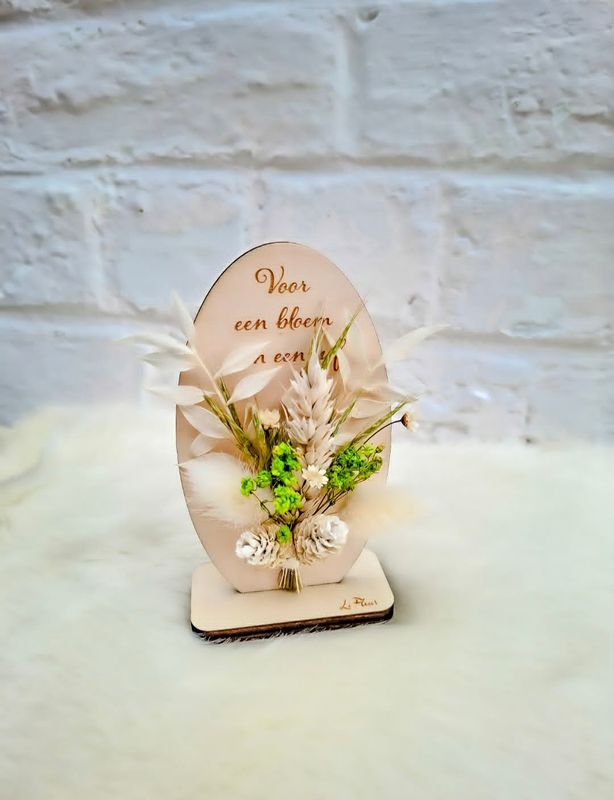 " voor een bloem van een juf "