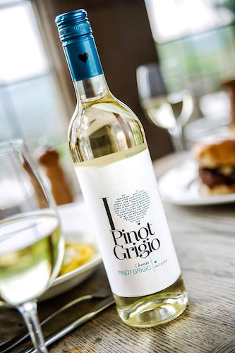 I heart Pinot Grigio Wein