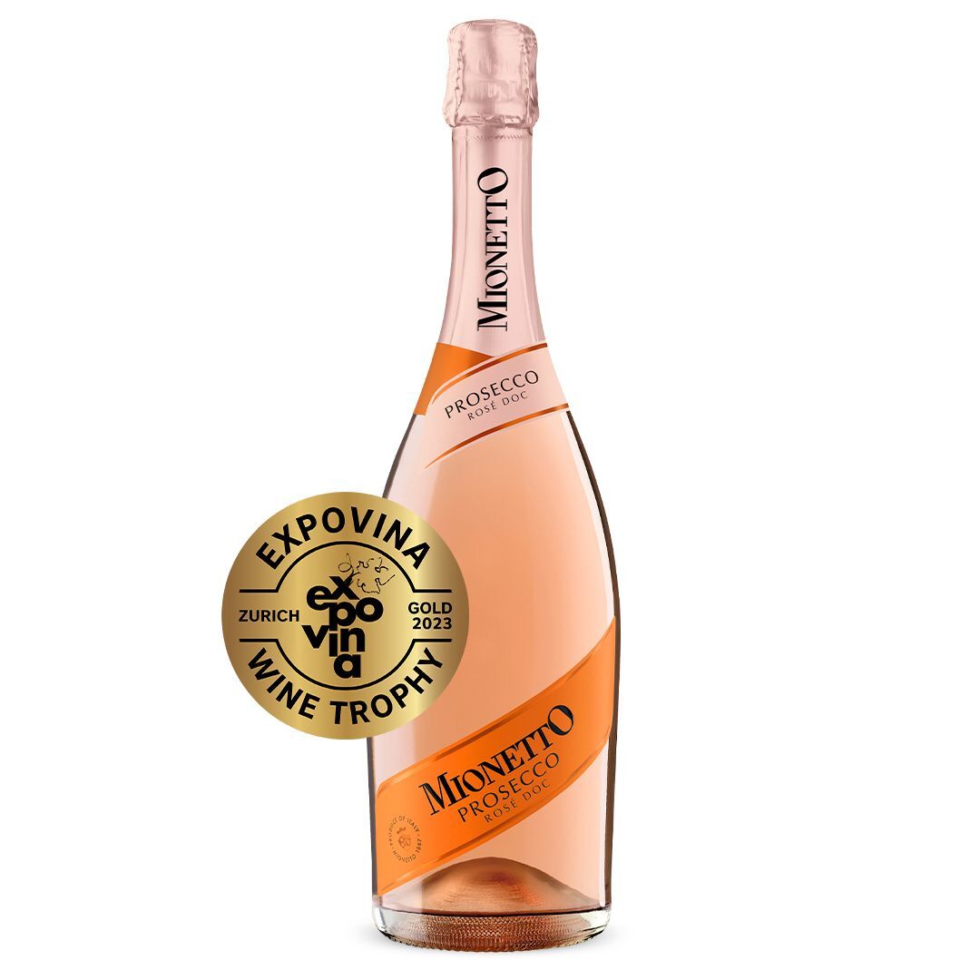 Mionetto Prosecco Rosé D.O.C. Millesimato - Goldprämiert!