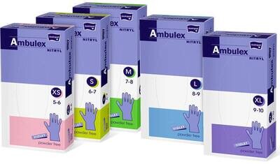 Ambulex Nitryl Handschoenen