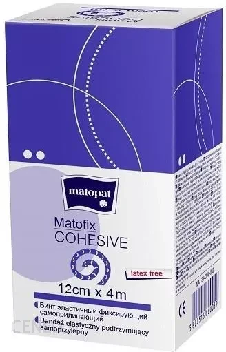 Matofix Cohesive Latex Free 12cm x 4m