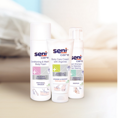 Seni Care Verzorgend wassen en huidverzorging