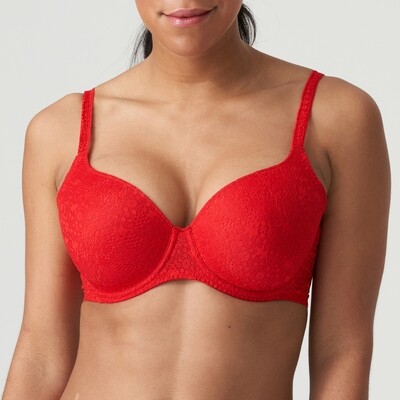 Voorgevormde beha; hartvorm, Prima Donna Twist, Epirus, Scarlet
