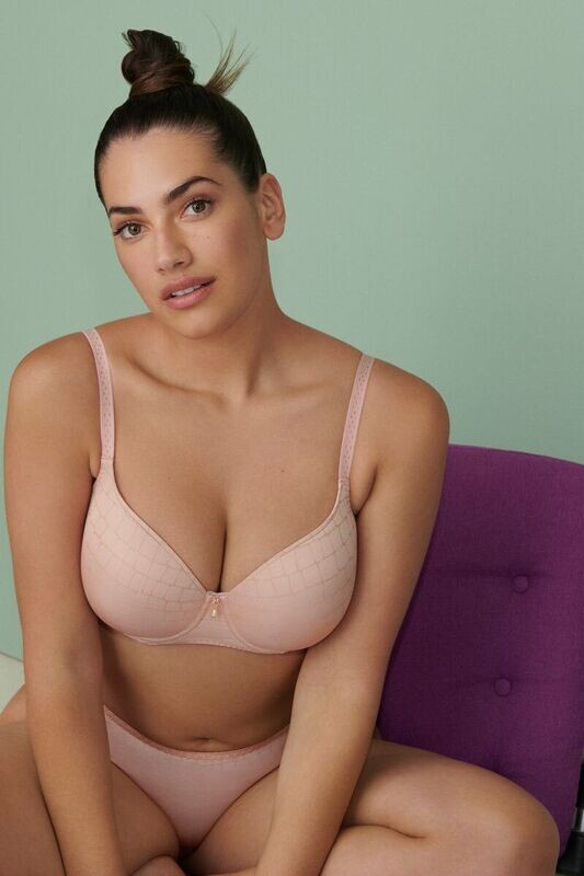 Voorgevormde beha; hartvorm, Prima Donna Twist, Torrance, Dusty Pink