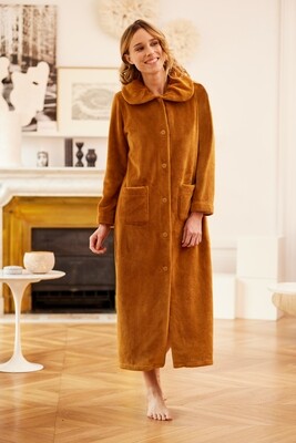 Kamerjas in zachte fleece, Canat, Must, Honing