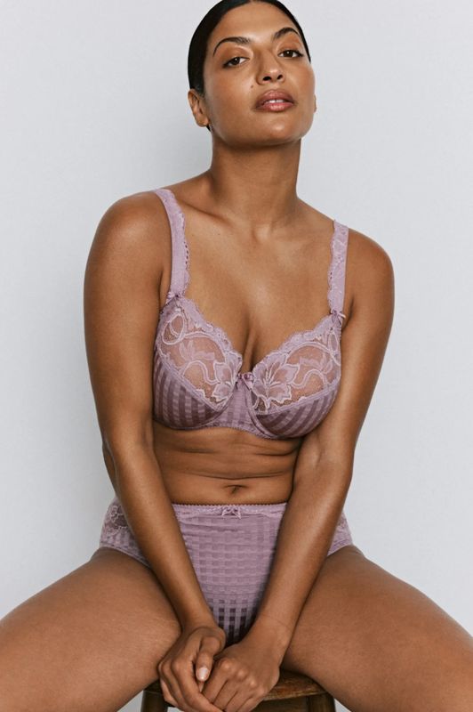 Beugelbeha; driedelige cups, Prima Donna, Madison, Soft Sand