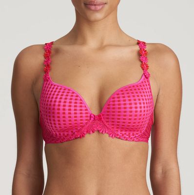 Voorgevormde beha; hartvorm, Marie Jo, Avero, Electric Pink