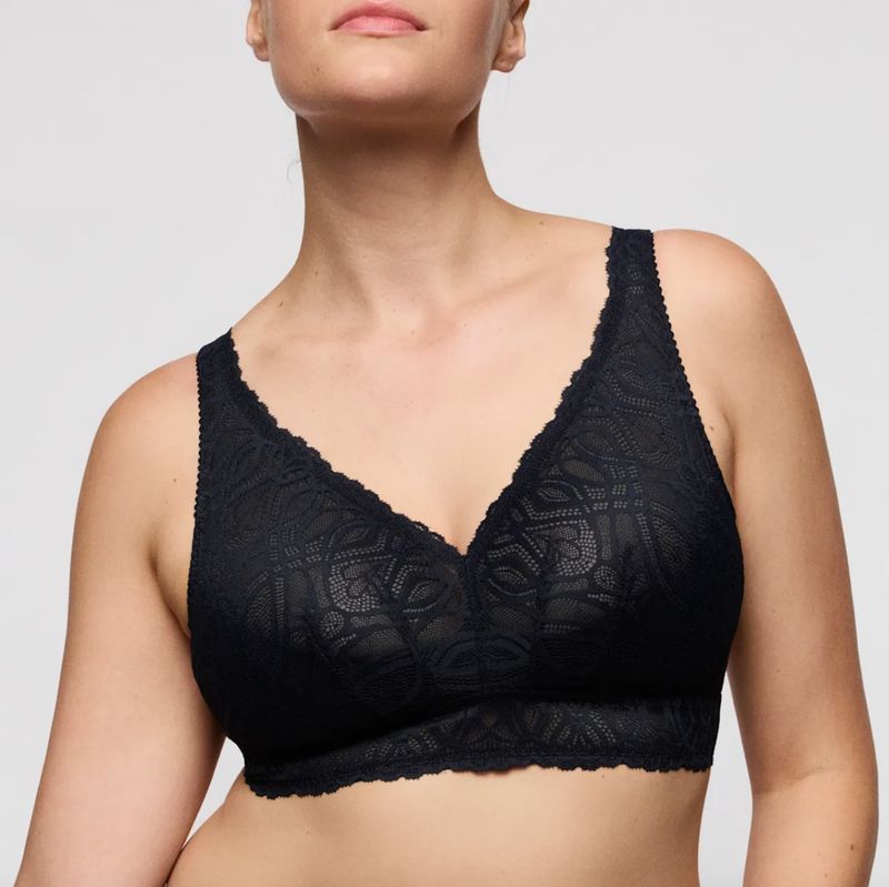 Beha zonder beugels / bralette; volle cups, Prima Donna, Salerno, Midnight Blue