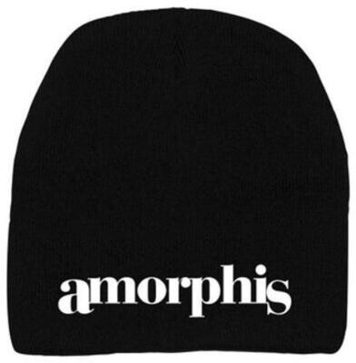 Amorphis Beanie: White Logo