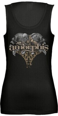 Amorphis Girly Tank Top: Skulls