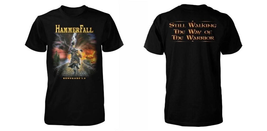 HammerFall T-shirt: Renegade 2.0