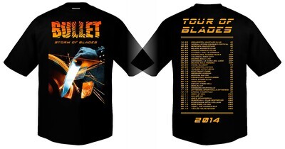 Bullet T-shirt: Storm Of Blades