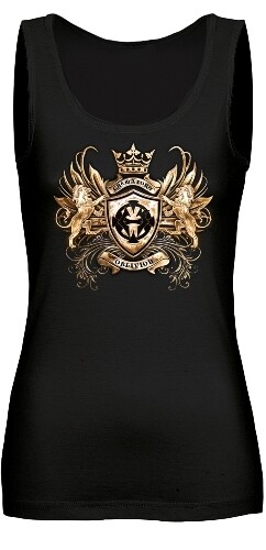 Crematory Girly Tank Top: Oblivion Logo