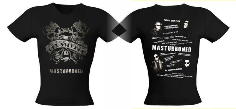 Crossplane Girly T-shirt: Masturboned
