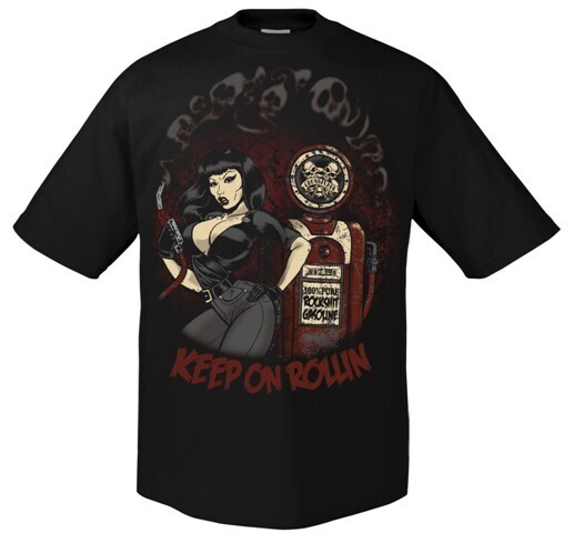 Crossplane T-shirt: Keep On Rollin