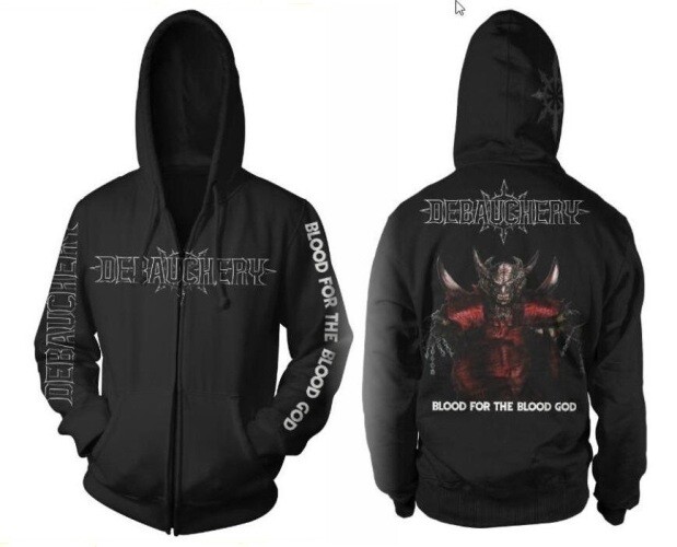 Debauchery Zip Hood: Blood For The Blood God