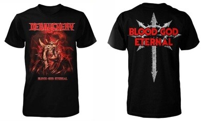 Debauchery T-shirt: Blood God Eternal