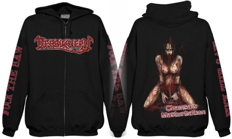 Debauchery Zip Hood: Chainsaw Masturbation