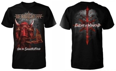 Debauchery T-shirt: Enemy Of Mankind